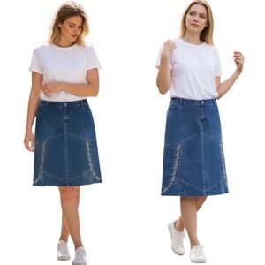 CAL FASHION Jean Skirt
